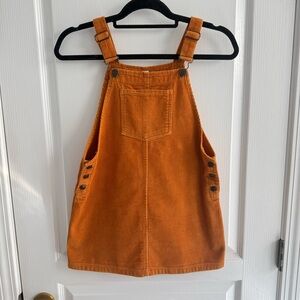 Wallflower Jumper Rust / Burnt Orange Corduroy Jumper Size M (10-12)